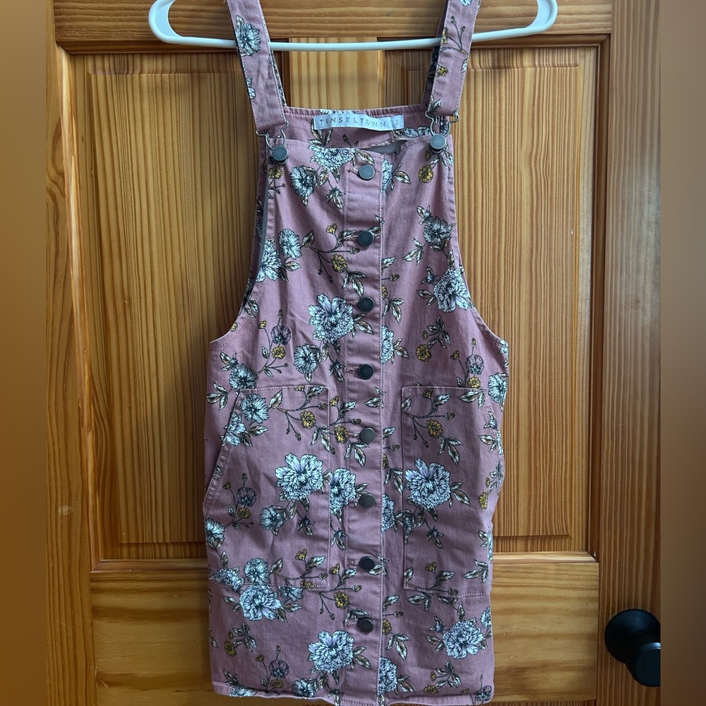 Tinseltown Pink Floral Jumper/Dress! 🌸🌸🌸🌸